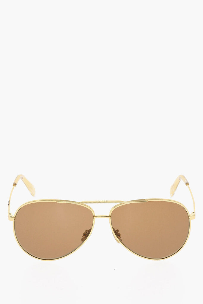 CELINE セロイン アビエイター ブロード ブルーソン Aviator sunglasses in gold - Celine Eyewear | Mytheresa