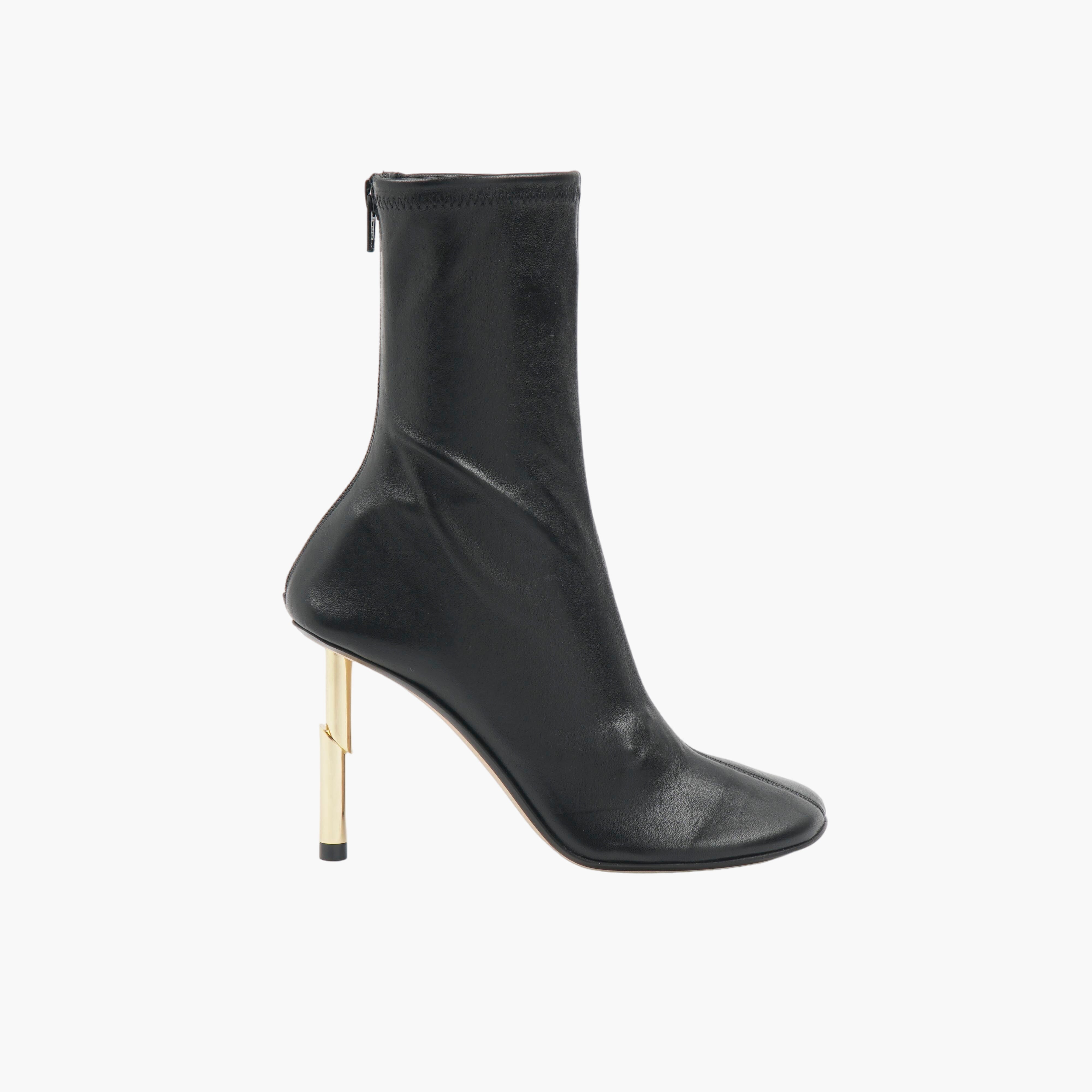 【関税込み】lanvin Stivaletto 'Sequence' Lanvin Sequence Stretch Leather Boots 95mm – Euro Designer Store